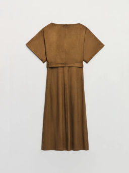 Платье миди с поясом / Zarina