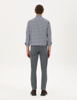 Haki Slim Fit Jean Pantolon