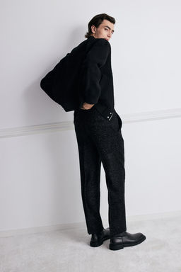 Cazadora bomber en mezcla de lana Regular Fit - H&m фото 5