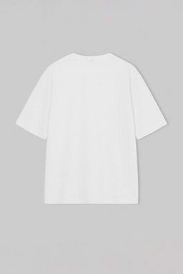 Siyah Oversize/Genis %100 Pamuk Bisiklet Yaka Cepli T-Shirt TMNSS26TS00016 - Trendyolmilla фото 12