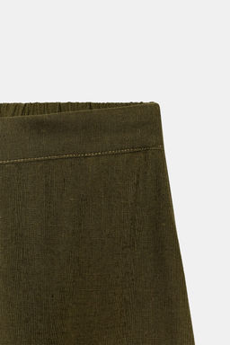 PANTAL?N CULOTTE ASIM?TRICO / Khaki