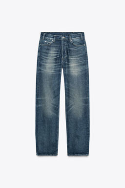 ZW COLLECTION RELAXED FIT MID-RISE JEANS - Zara фото 4