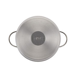 1370 GIPFEL Кастрюля VICTORY 24x15,5см/7,0л со стеклянной крышкой, с капсульным дном. Материал: нерж. сталь 18/10  фото 6
