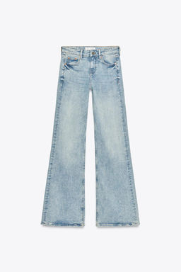 Z1975 FLARE FIT LOW-RISE JEANS - Zara фото 6