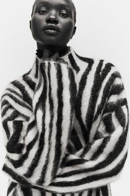 Jersey en mezcla de mohair con cuello perkins - H&m фото 2