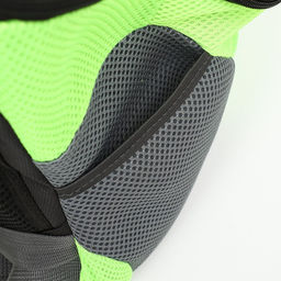 Рюкзак-переноска для животных, максимальный вес 10 кг, 30 х 16 х 34 см, зелёный - Пижон фото 8