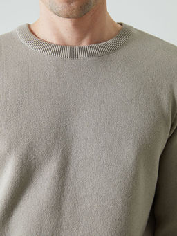 Bisiklet Yaka Erkek Triko Kazak