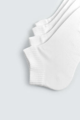 BASIC ANKLE SOCKS, 4-PACK - Zara фото 4