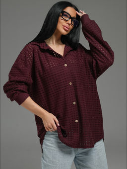 Стелла рубашка женская (шоколад) - Lovetex фото 20