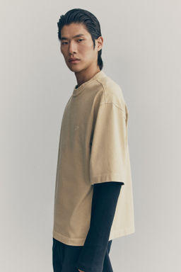 Camiseta boxy de algod?n - H&m фото 10
