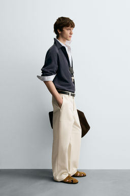 RELAXED FIT FLOWING SHIRT - Zara фото 11