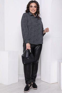 Блуза Алтея (черная) НЬЮ Б8598 - Lt collection фото 3