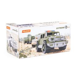 Автомобиль-пикап военный Защитник-Сафари с 2-мя пулемётами (РФ) (в коробке) - Полесье фото 6