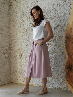 юбка ЛЕН с ВИСКОЗОЙ - Трика фото 4