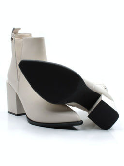 01-PCG267-2 LT.BEIGE Ботинки демисезонные женские (натуральная кожа, байка) - Фабричный китай фото 16