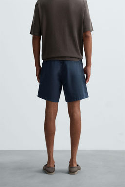 WASHED COTTON BERMUDA SHORTS - Zara фото 43