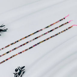 Бусины для украшений из Турмалина микс 39 см