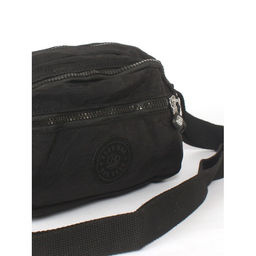 Сумка женская текстиль BoBo-8215, 3отд, плечевой ремень, черный 265993  фото 4