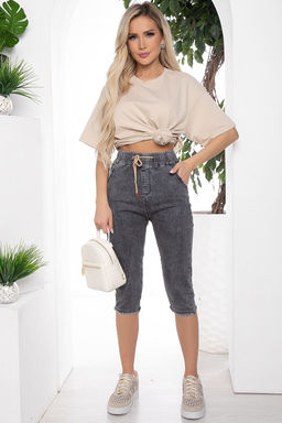 Бриджи Амига (серые) Б10363 - Lt collection фото 5