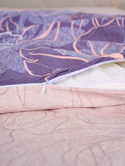 КПБ Перкаль Зима-лето с прост. на резинке - Мираж Евро с прост.на резинке 180*200*25 (нав.70х70)/Простыня, пододеяльник, наволочка 70х70 - 2 шт.