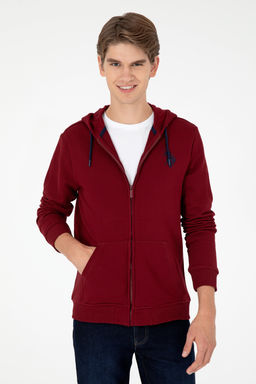 Мужской бордово-красный свитшот Неожиданная скидка в корзине - U.s. polo assn фото 10