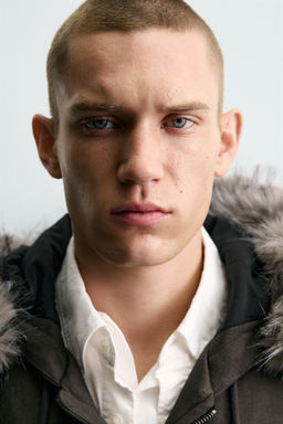 FAUX SUEDE QUILTED JACKET - Zara фото 5