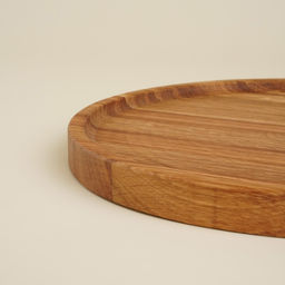 Доска для пиццы SL Home «Доливия», d=25 см, дуб