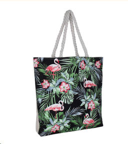 Сумка пляжная на молнии 43х45х8 см / JN001-5 /уп 1/690645