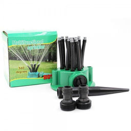 Ороситель садовый Buro Multifunctional Sprinkler 360 12 головок  фото 2