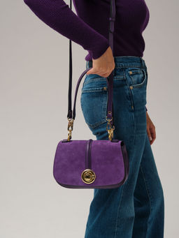 Кросс-боди сумка Azaro 30805 фиолетовая орхидея