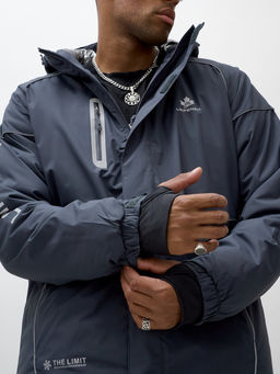 Горнолыжный костюм мужской зимний темно-серого цвета 383TC - Mtforce фото 16