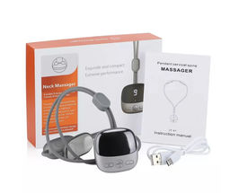 Шейный массажер импульсный 9 режимов