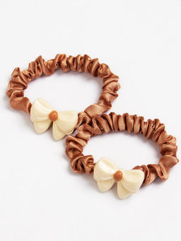 Резинка для волос 2 шт Соль&Перец светло-коричневый