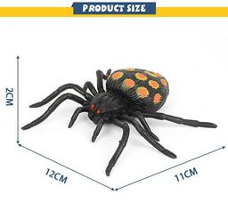 Фигурка Abtoys Юный натуралист Пауки Паук-каракурт, термопластичная резина