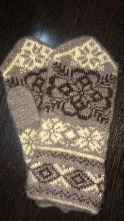 Варежки женские "Клевер" ПП 3201-23