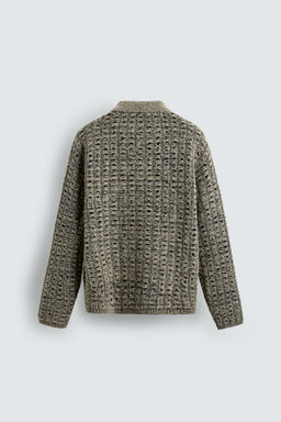 TEXTURED CARDIGAN - Zara фото 6