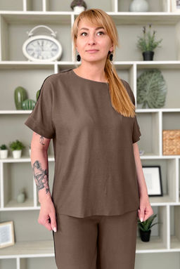 Костюм Rumoda 2210-Р коричневый  фото 5