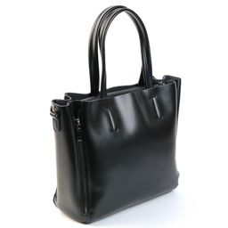 Женская кожаная сумка тоут 8650 Блек - Cidirro фото 3