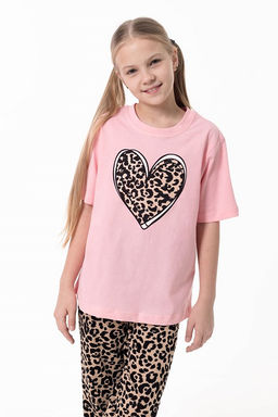 Пижама М225095Прб розовый/бежевый