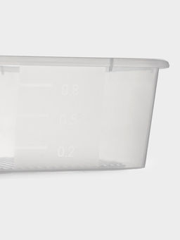Набор пищевых контейнеров SparkPlast BioFresh, 3 шт.: 500 мл, 1 л, 1.6 л, прозрачный, крышки МИКС