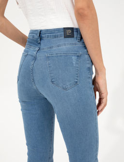 A__k Mavi Slim Fit Jean Pantolon