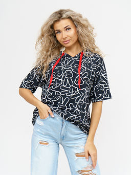 940 Футболка "Черный/микки"