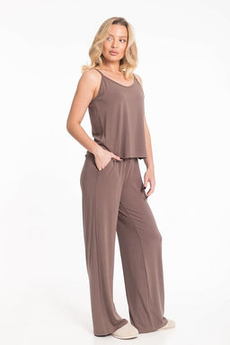 Пижама М325320к коричневый - Елена фото 7