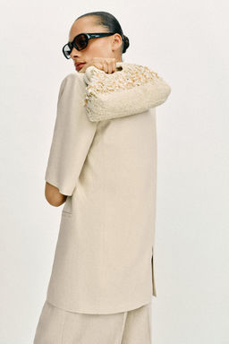 POUCH ABALORIOS / Crudo