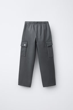 TWILL CARGO TROUSERS - Zara фото 2