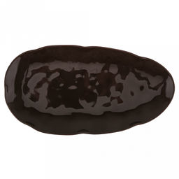 Шоколад Тарелка мелкая фарфоровая 293х155х25мм, ассиметричная форма, в коробке (Китай) - Домашняя мода фото 3