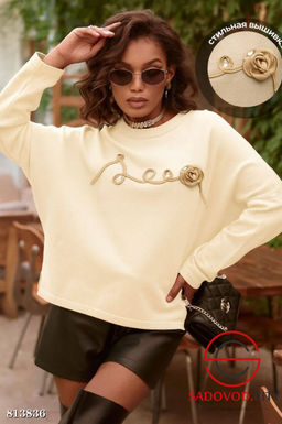 Кофта женская с принтом - Bruno фото 5