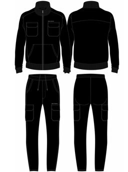 Спортивный костюм мужской 11M-RR-1757 RED-N-ROCKS