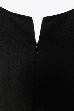 MIDI CREPE BELT DRESS - Zara фото 22