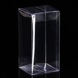 Цена за 5 шт. Складная коробка из PVC 5 x 5 x 10 см